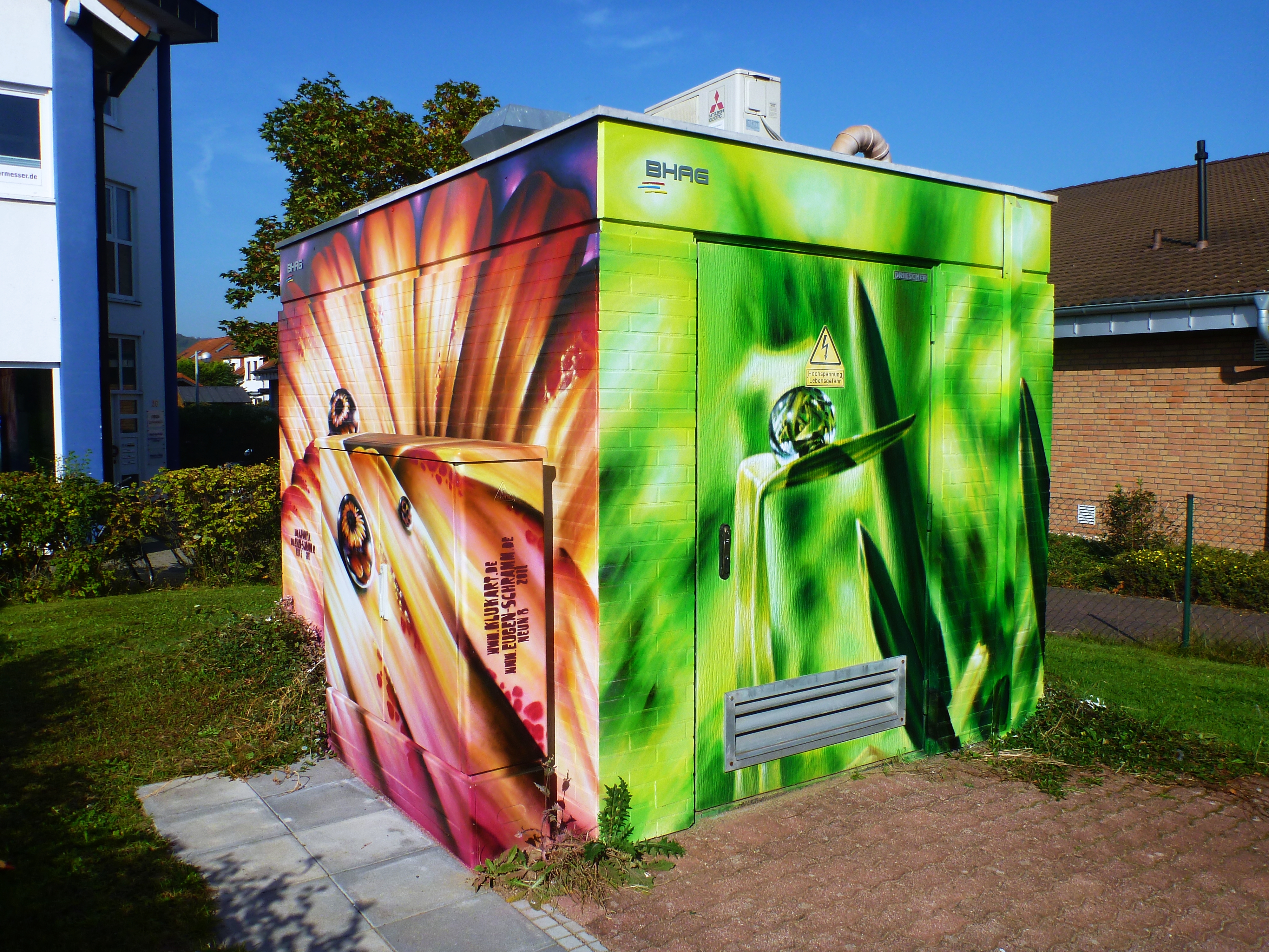 2011 - Graffiti in Berck-sur-mer-Straße