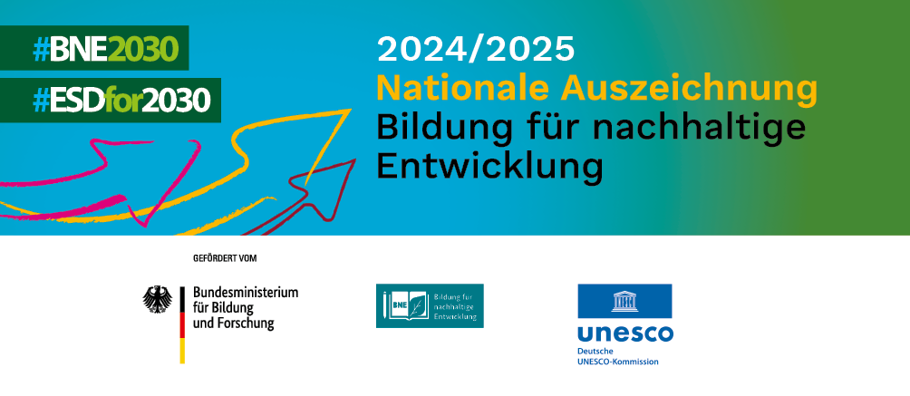 Nationale Auszeichnung Bildung für nachhaltige Entwicklung