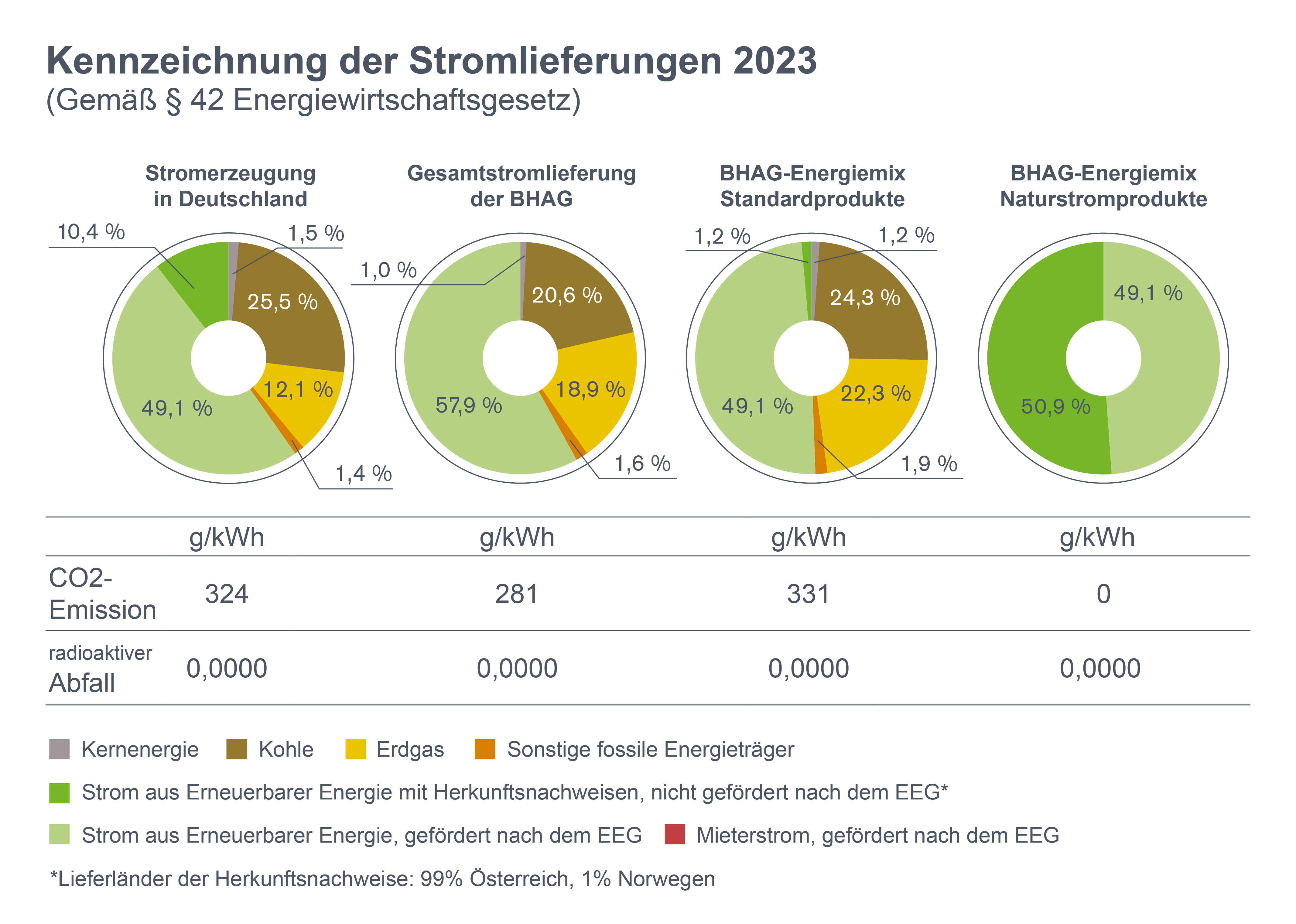 BHAG Stromkennzeichnung